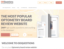 Tablet Screenshot of odquestions.com